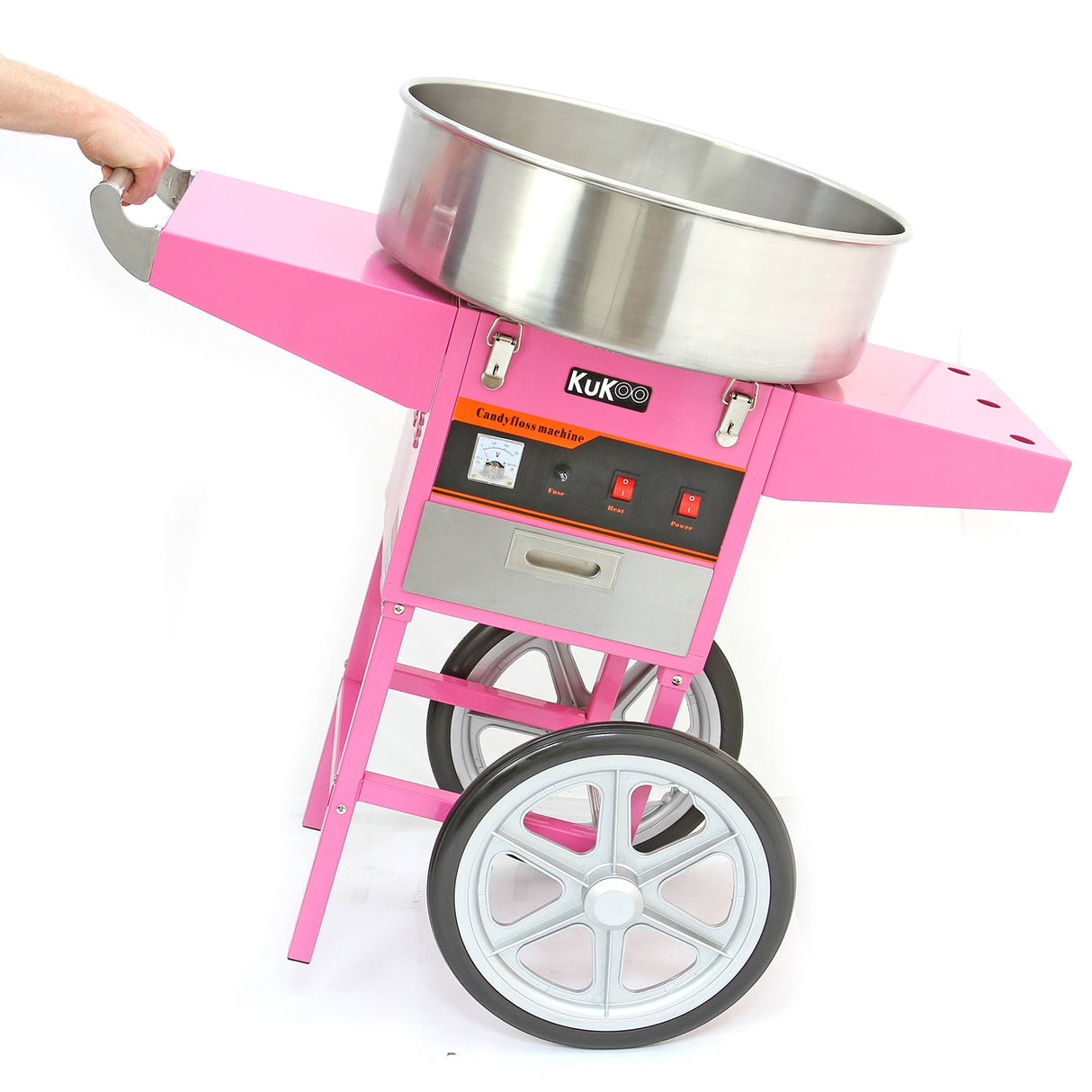 KuKoo Candy Floss Machine With Cart - Used - Good