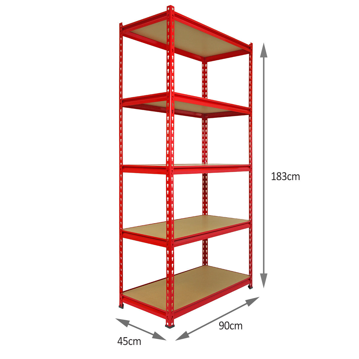 Z-Rax 90cm Racking Bundle: Corner Shelving and 2 Garage Racking Bays - Used - Very Good