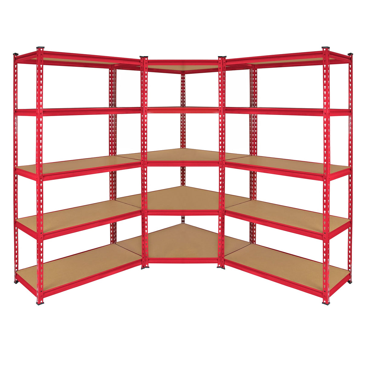 Z-Rax 90cm Racking Bundle: Corner Shelving and 2 Garage Racking Bays - Used - Very Good