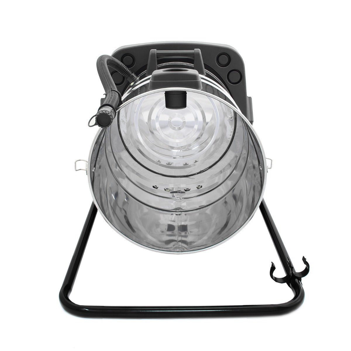 80L Industrial Vacuum, 5 Attachments & 3 Hoover Bags - Like New