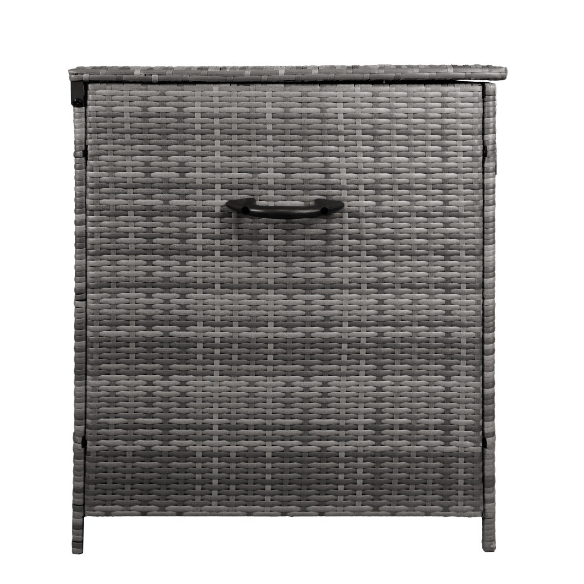 Rattan Cushion Storage Box - Grey - Used - Acceptable