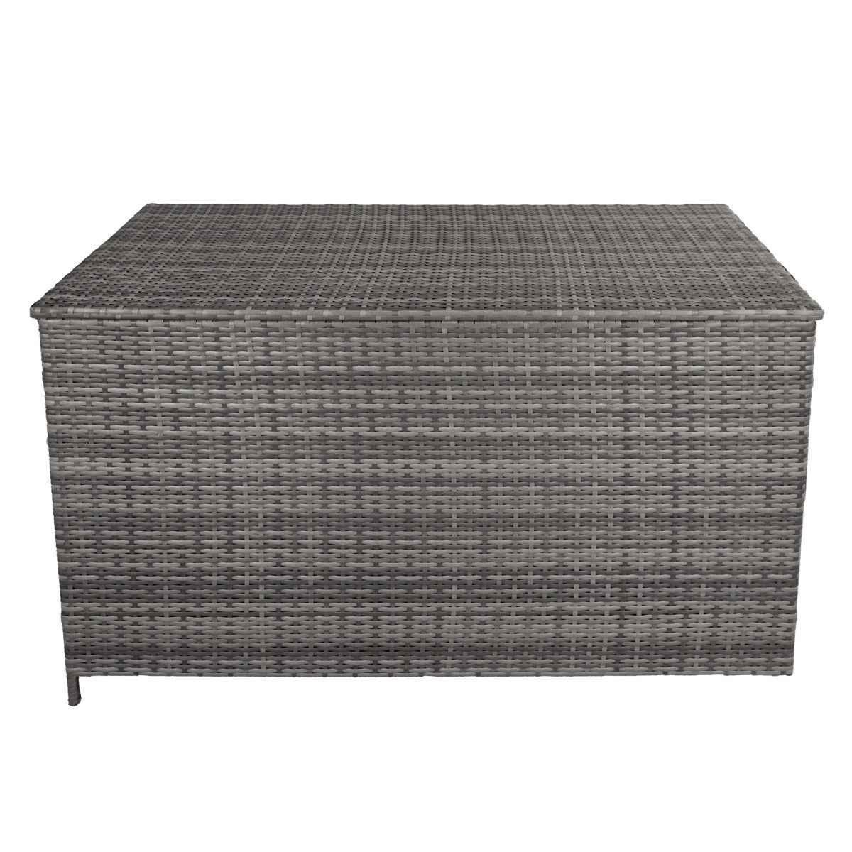 Rattan Cushion Storage Box - Grey - Used - Acceptable