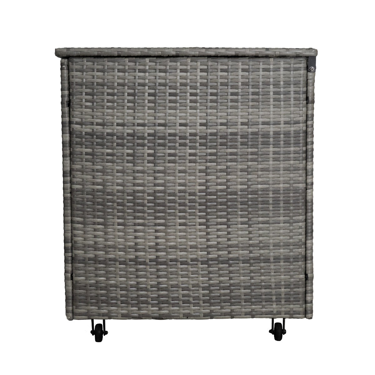 Rattan Cushion Storage Box - Grey - Used - Acceptable