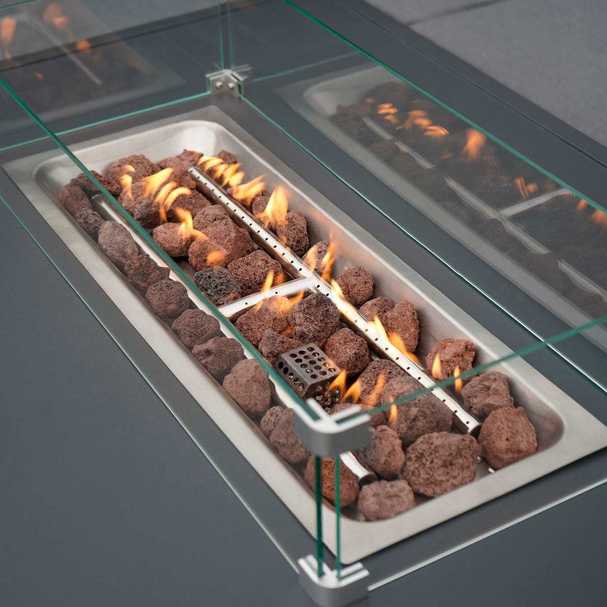 Modular Garden Furniture Set With Fire Pit - Used - Acceptable