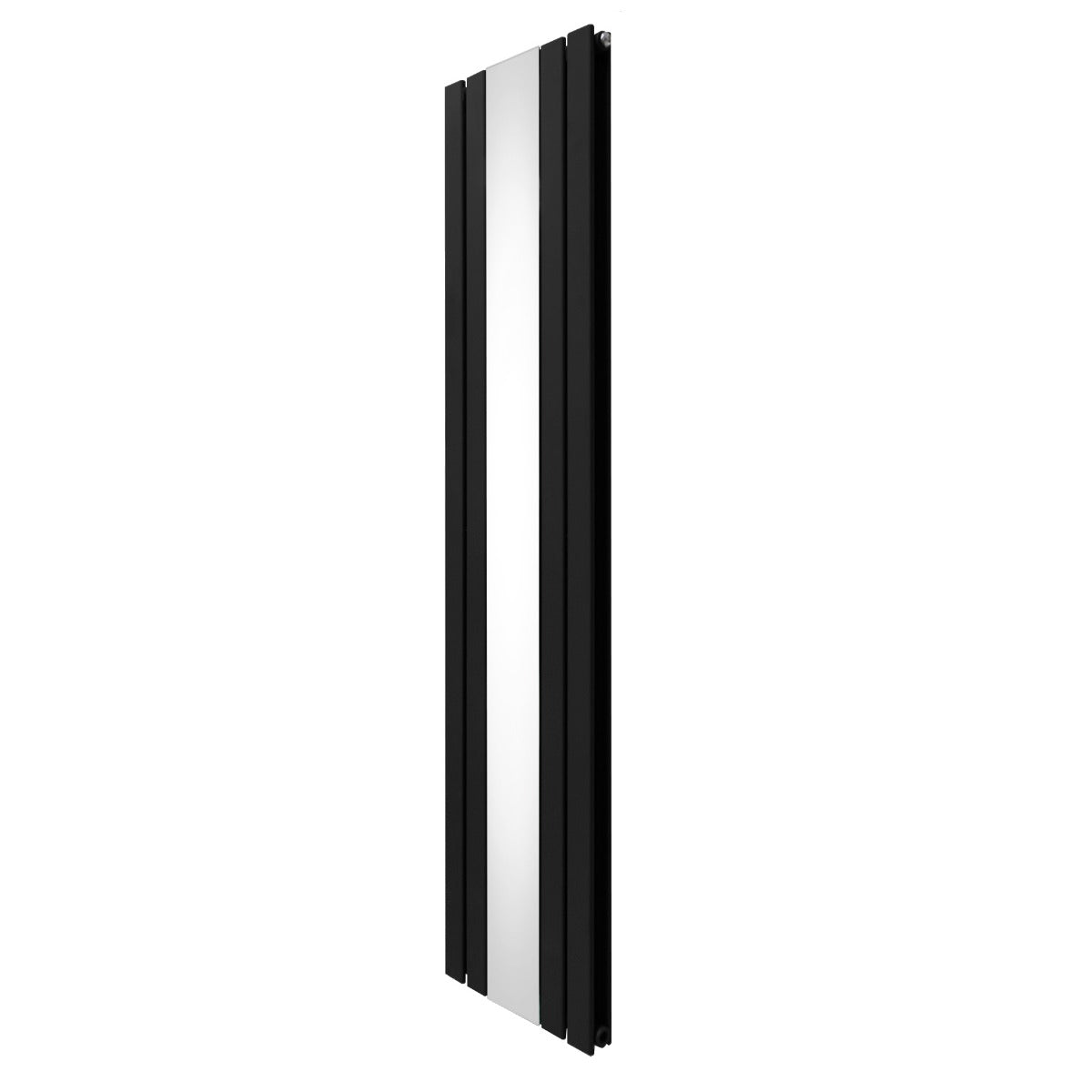 Flat Mirror Radiator - 1800mm x 425mm - Black - Used - Good