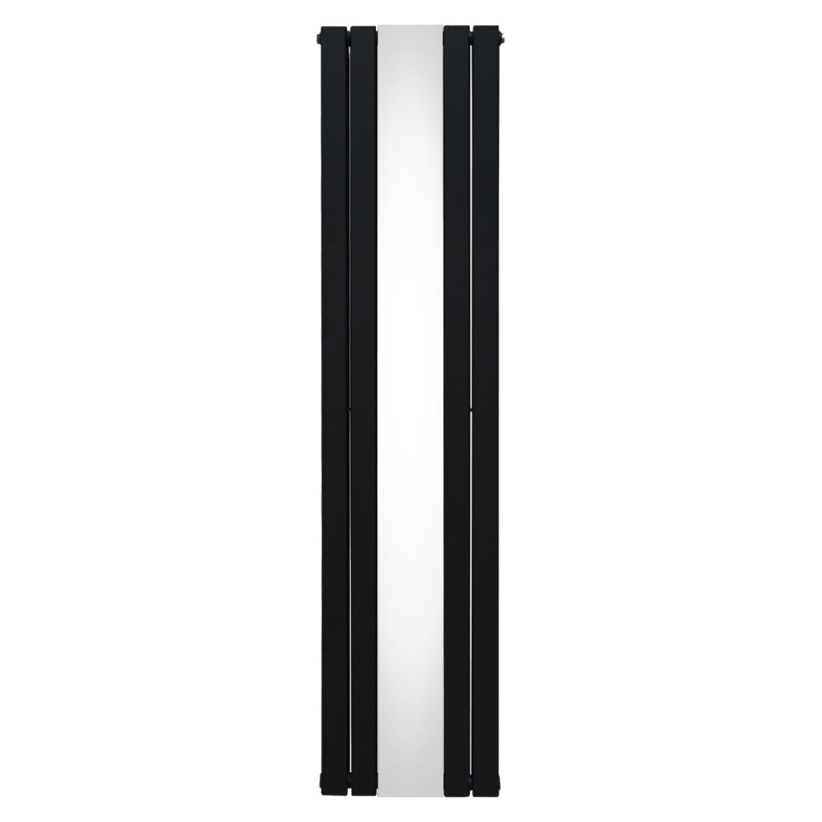 Flat Mirror Radiator - 1800mm x 425mm - Black - Used - Good