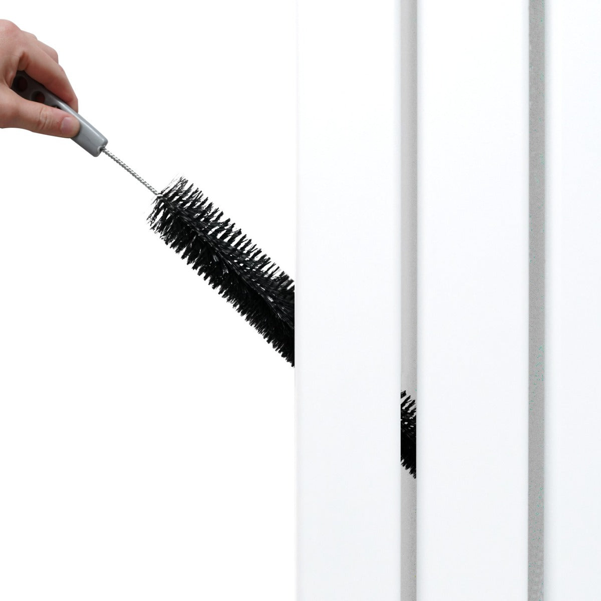 Flat Mirror Radiator - 1800mm x 565mm - White - Used - Good