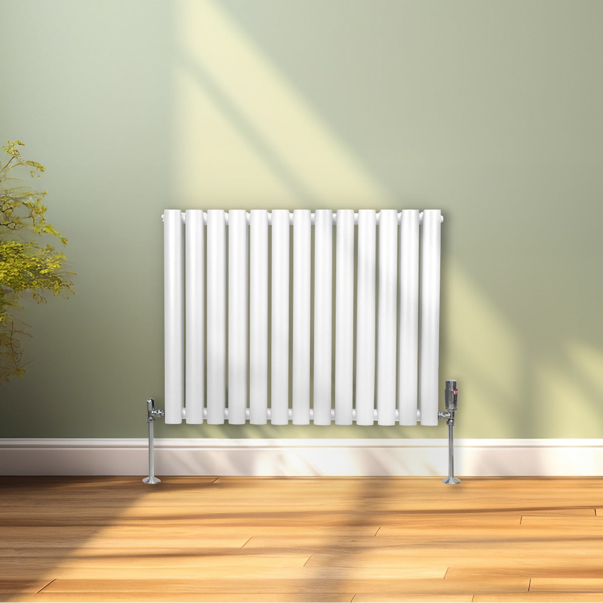 Oval Column Radiator – 600mm x 780mm – White - Used - Acceptable