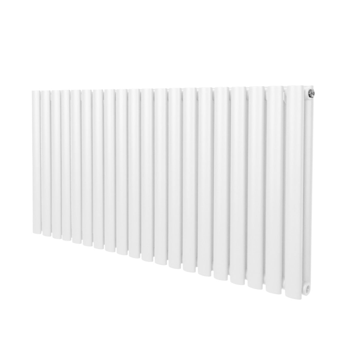 Oval Column Radiator – 600mm x 1200mm – White - Used - Acceptable