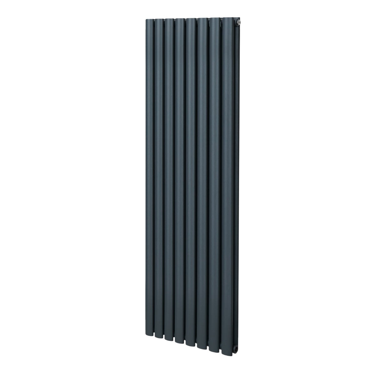 Oval Column Radiator – 1600mm x 480mm – Anthracite Grey - Used - Good