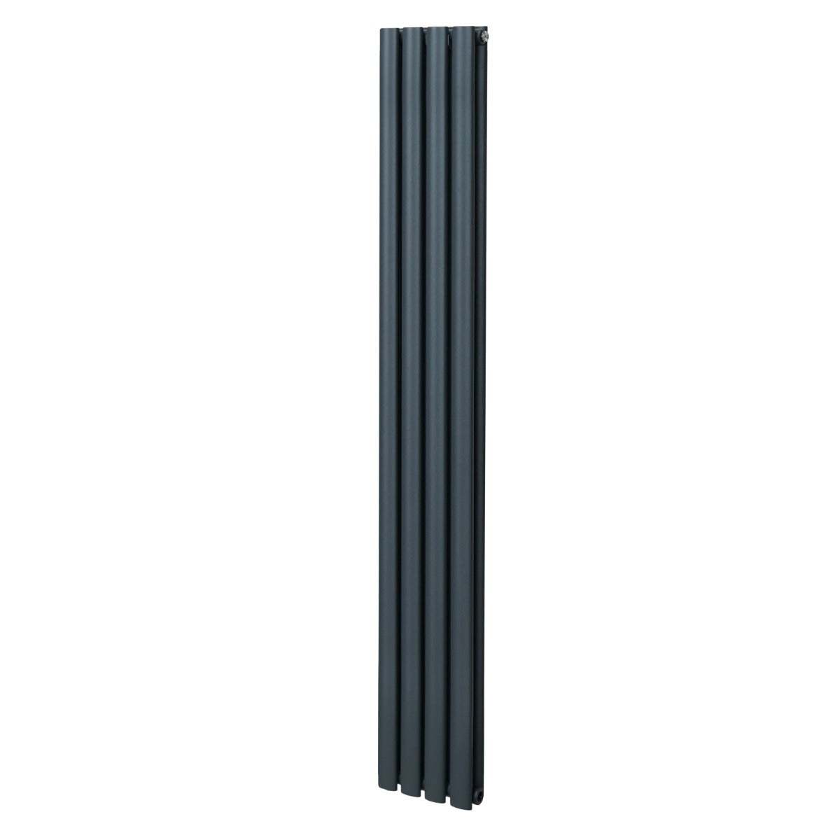 Oval Column Radiator – 1800mm x 240mm – Anthracite Grey - Like New