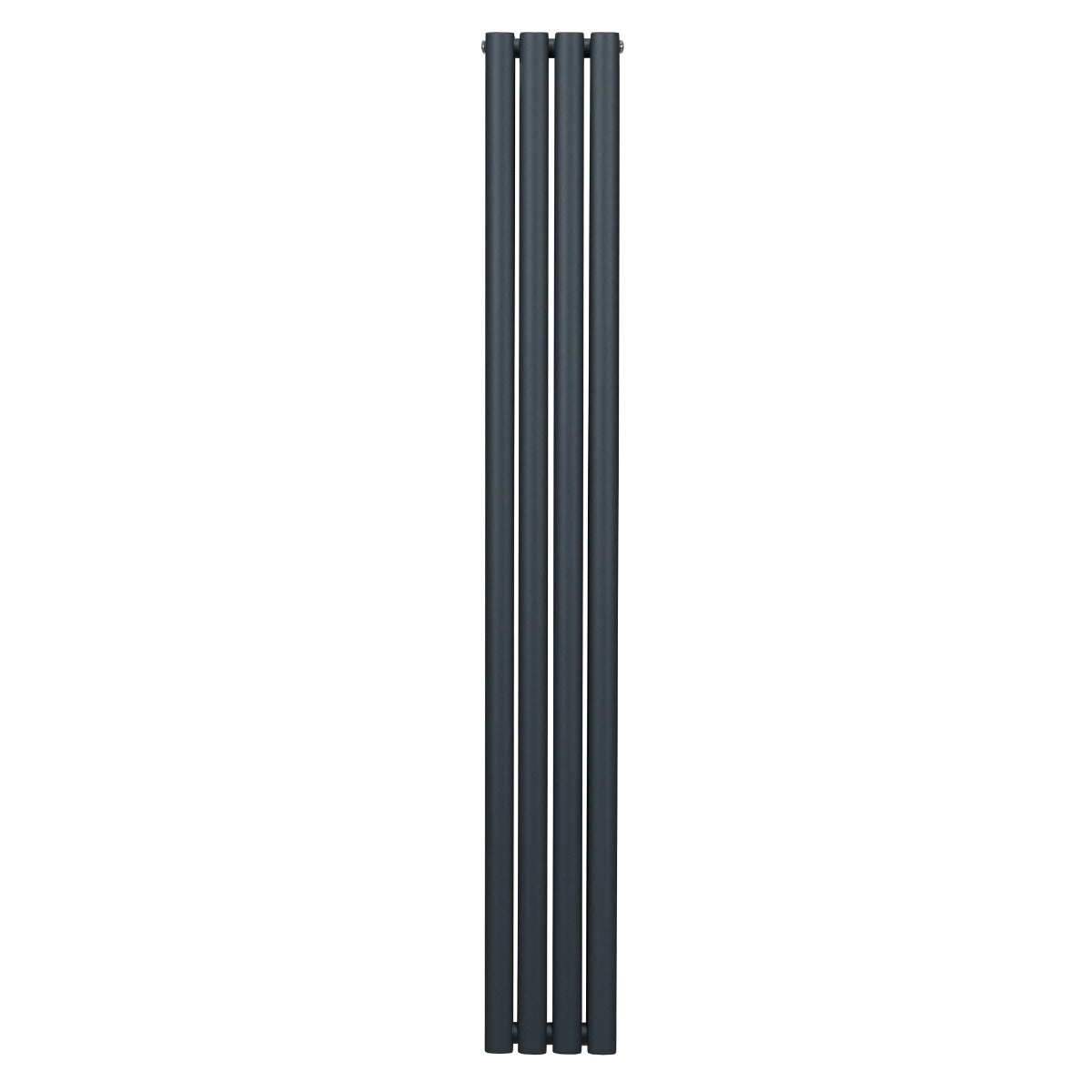 Oval Column Radiator – 1800mm x 240mm – Anthracite Grey - Used - Acceptable