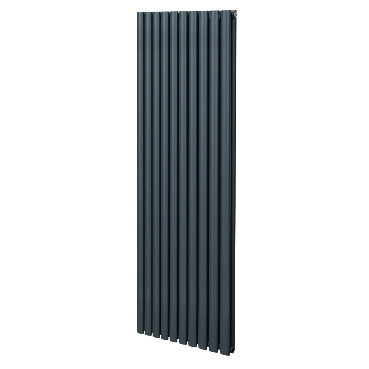 Oval Column Radiator – 1800mm x 600mm – Anthracite Grey - Used - Acceptable