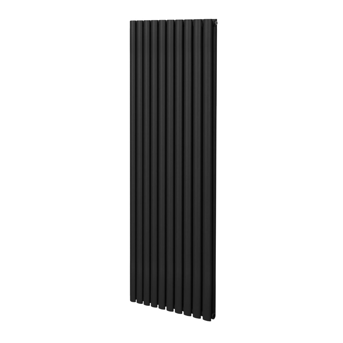Oval Column Radiator – 1800mm x 600mm – Black - Used - Acceptable