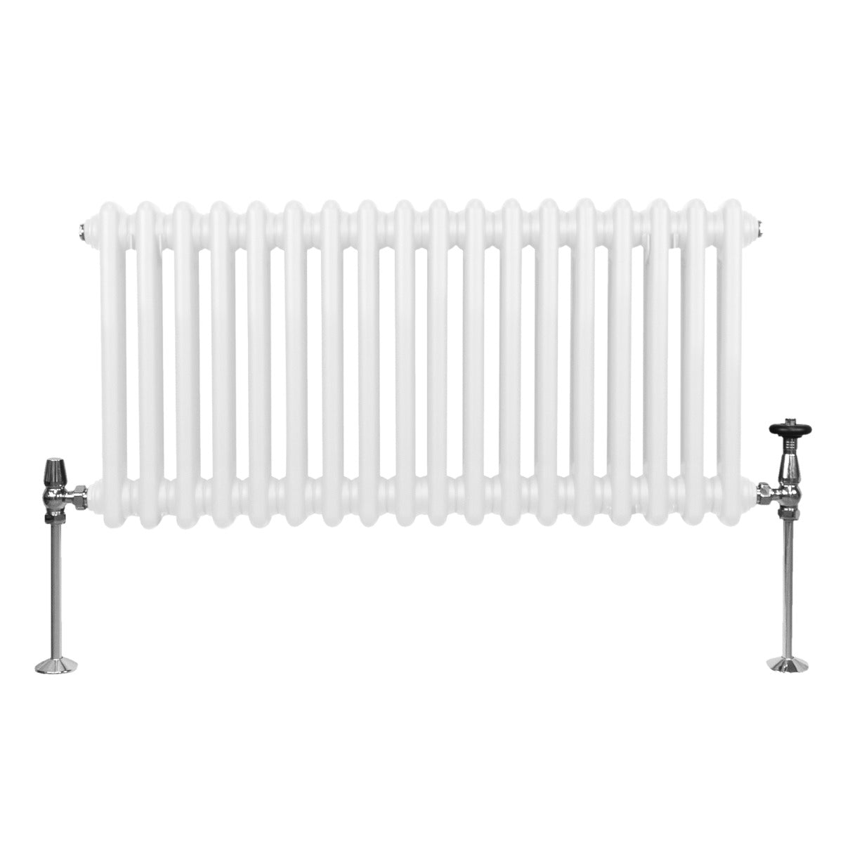 Traditional 2 Column Radiator - 300 x 832mm - White - Used - Good