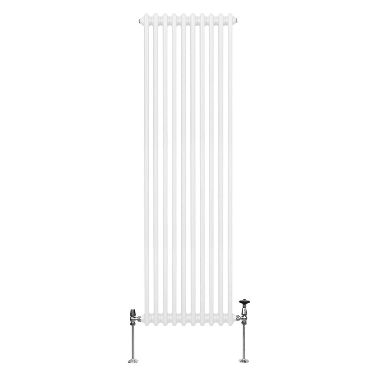 Traditional 2 Column Radiator - 1800 x 472mm - White - Used - Very Good
