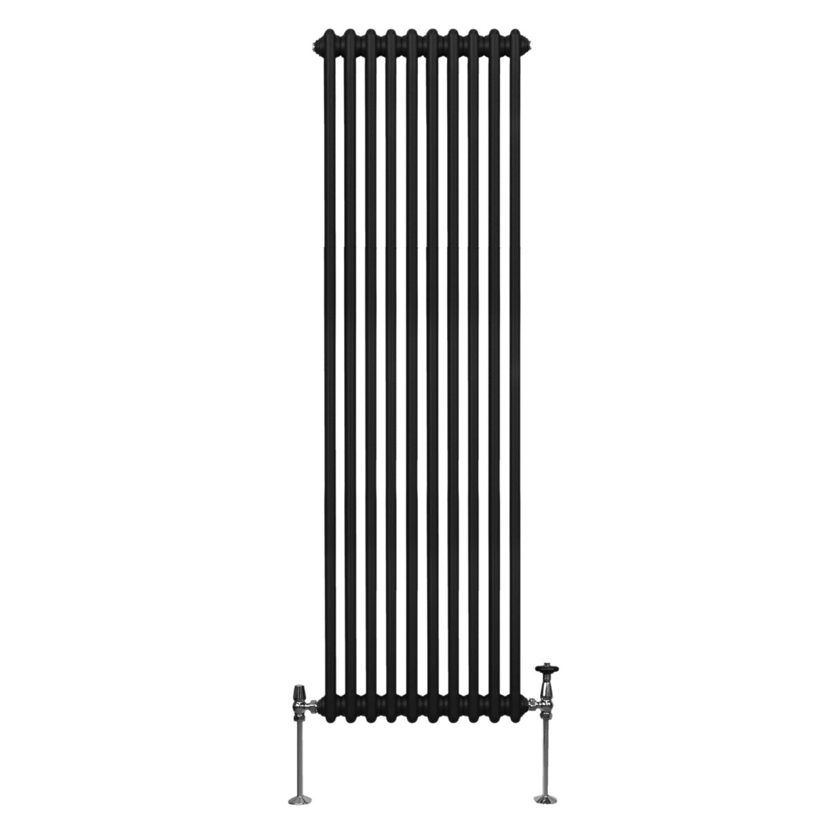Traditional 2 Column Radiator - 1800 x 472mm - Black - Used - Very Good