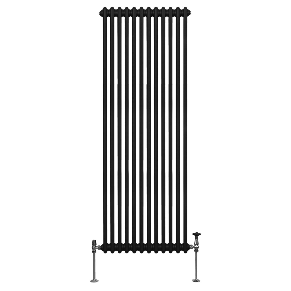Traditional 2 Column Radiator - 1800 x 562mm - Black - Used - Good