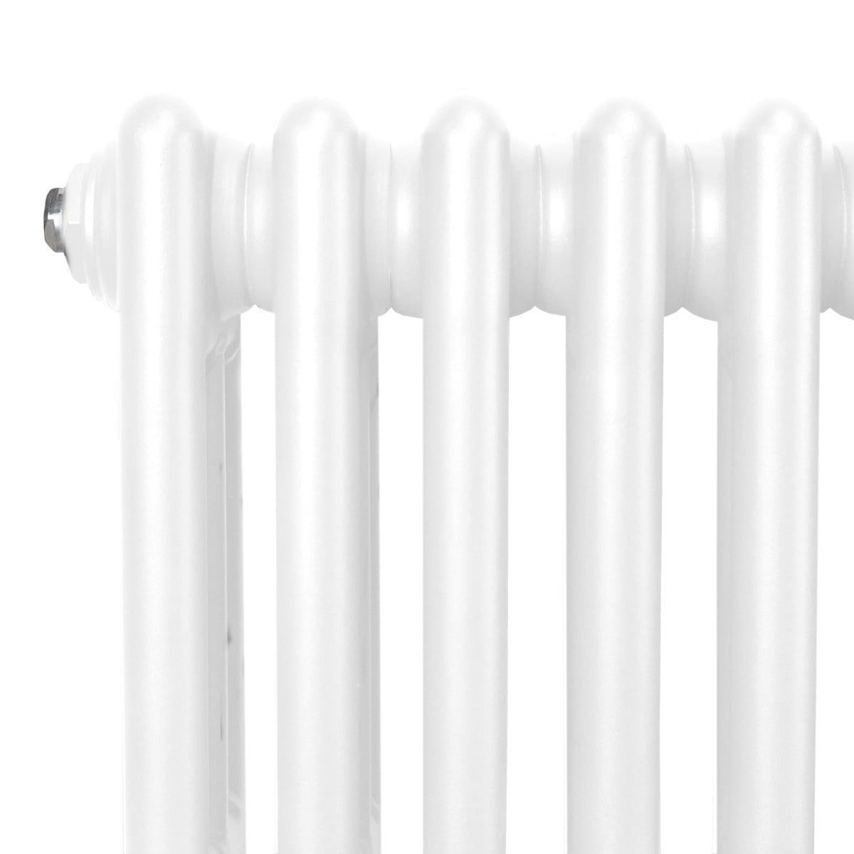 Traditional 3 Column Radiator - 300 x 1192mm - White - Used - Good