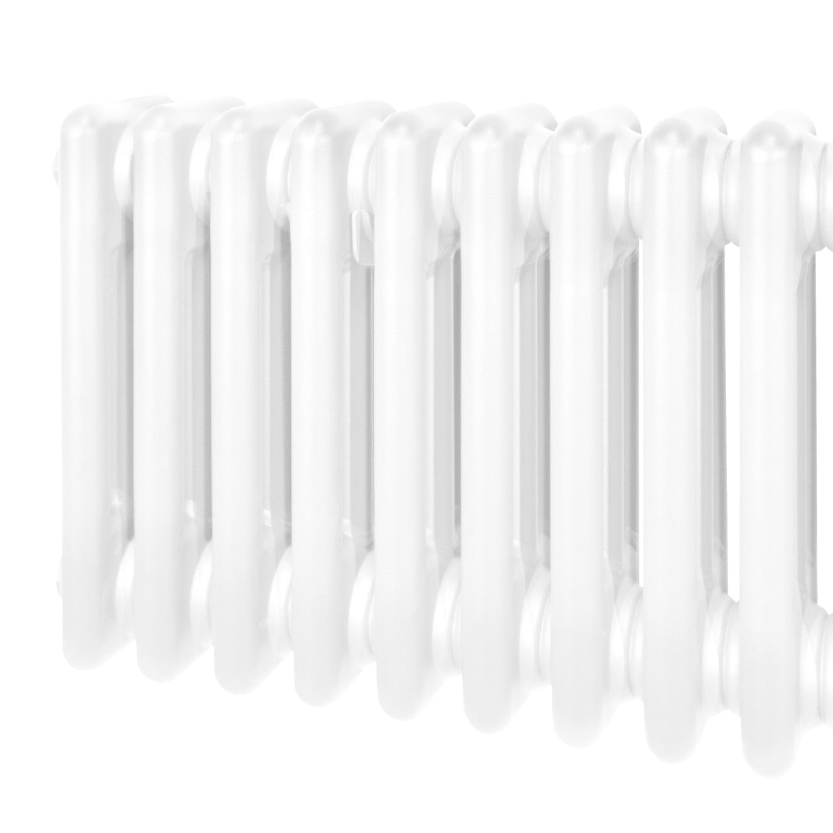 Traditional 3 Column Radiator - 600 x 832mm - White - Used - Good