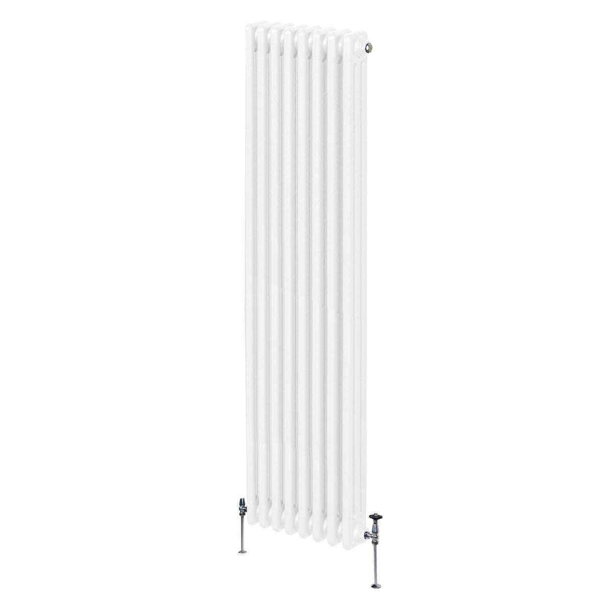 Traditional 3 Column Radiator - 1800 x 382mm - White - Used - Very Good