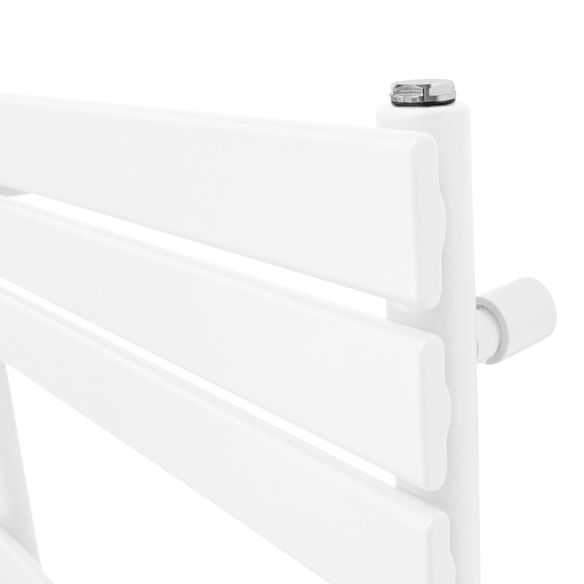 Flat Panel Towel Radiator – 1200mm x 450mm – White - Used - Acceptable