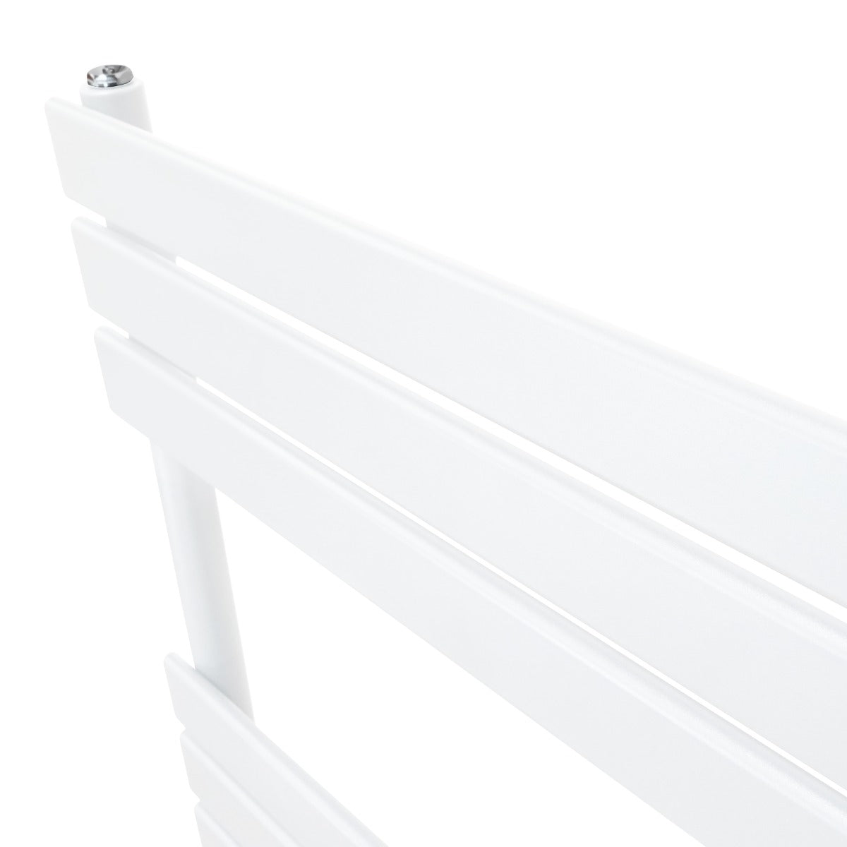 Flat Panel Towel Radiator – 1200mm x 450mm – White - Used - Acceptable