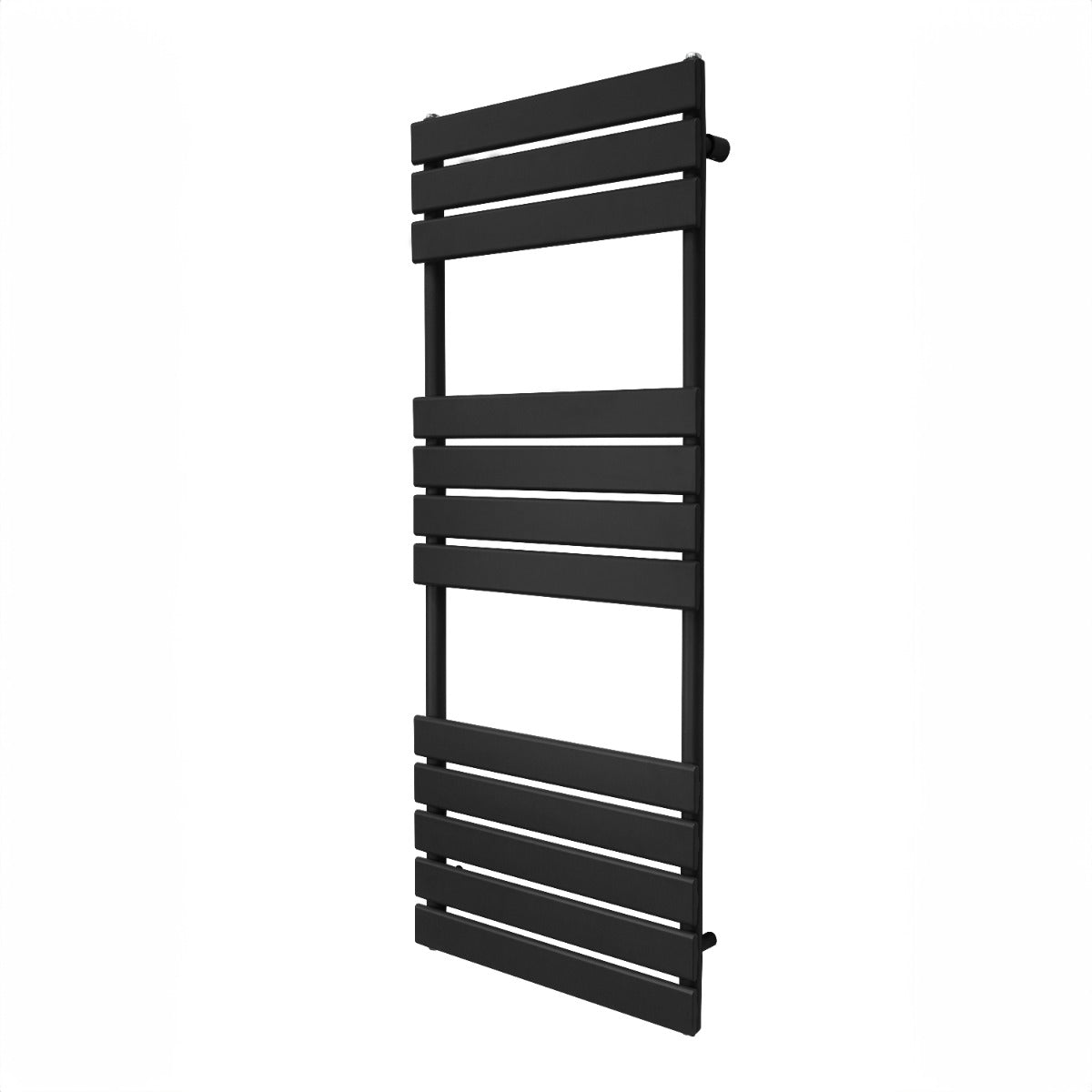 Flat Panel Towel Radiator – 1200mm x 450mm – Black - Used - Very Good