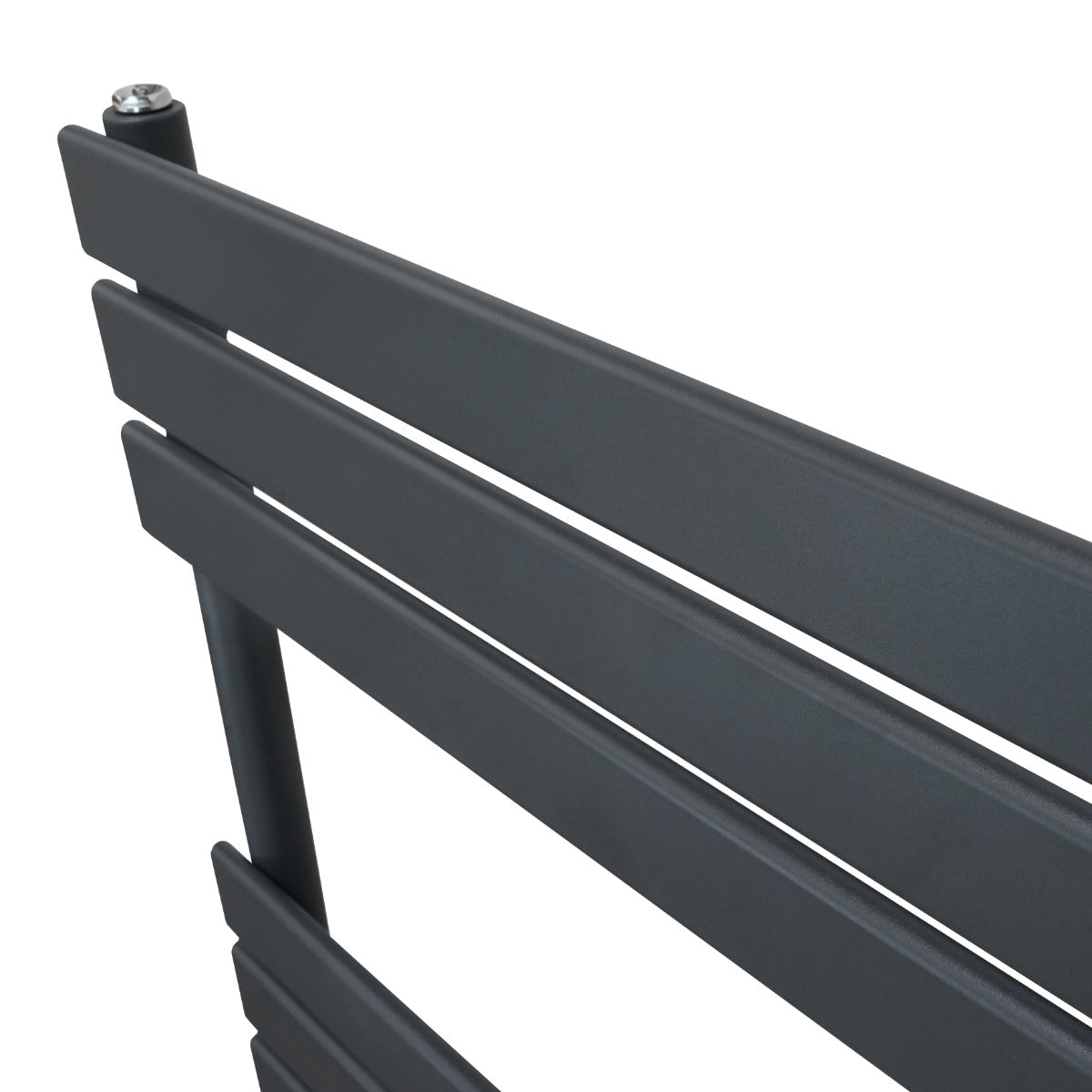 Flat Panel Towel Radiator – 1200mm x 500mm – Anthracite Grey - Used - Good