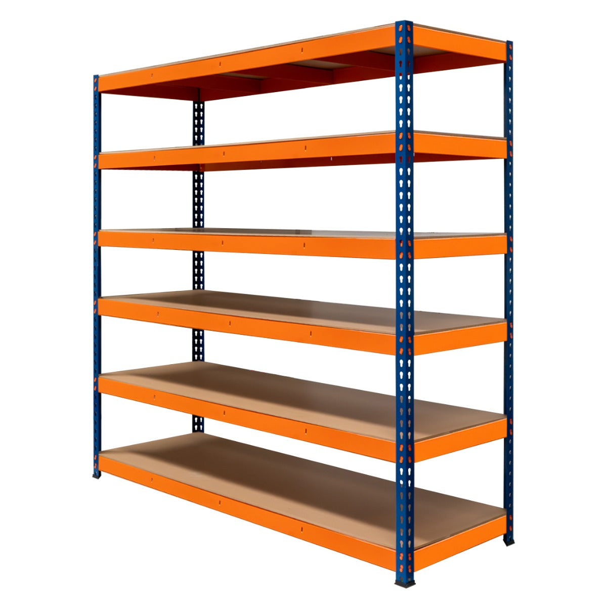 S-Rax 6 Shelf Racking - 180cm x 180cm x 60cm - Used - Good