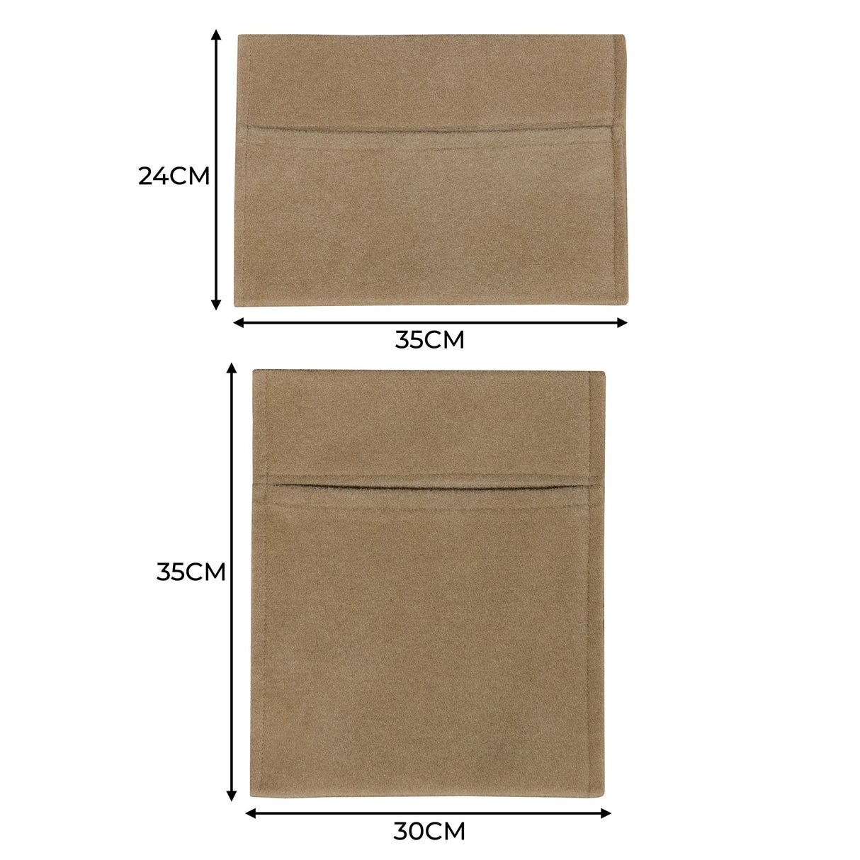 Beige Van Carpet Lining, Storage Pouches & Adhesive Glue - Like New