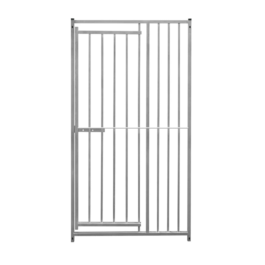 1m Dog Run Panel With Door – 8cm Bar Spacing - Used - Very Good