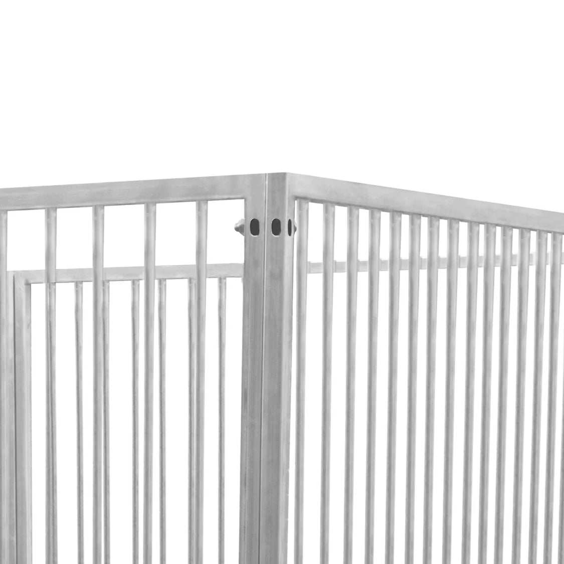 1m Dog Run Panel With Door – 8cm Bar Spacing - Used - Very Good