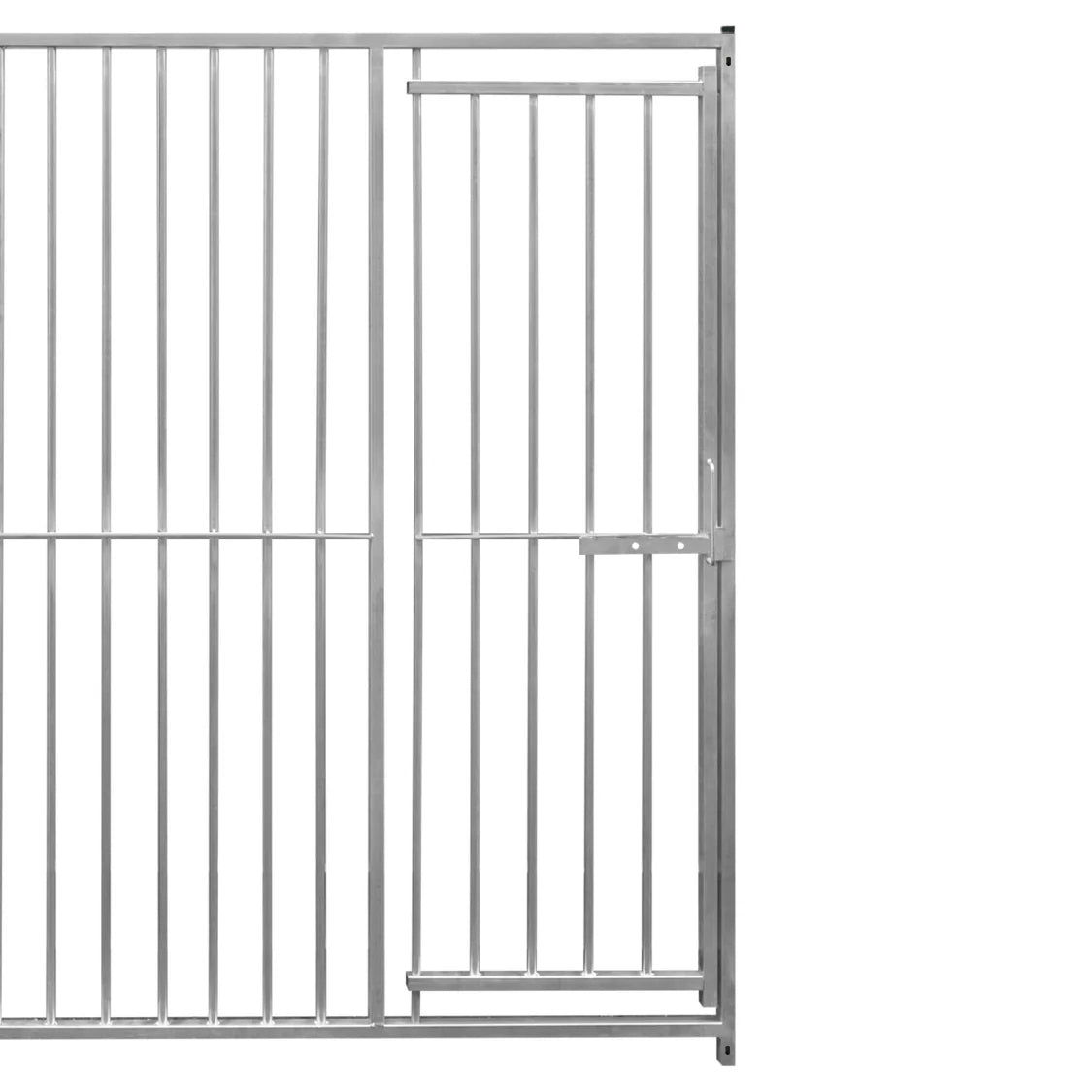 1.5m Dog Run Panel With Door – 8cm Bar Spacing - Like New