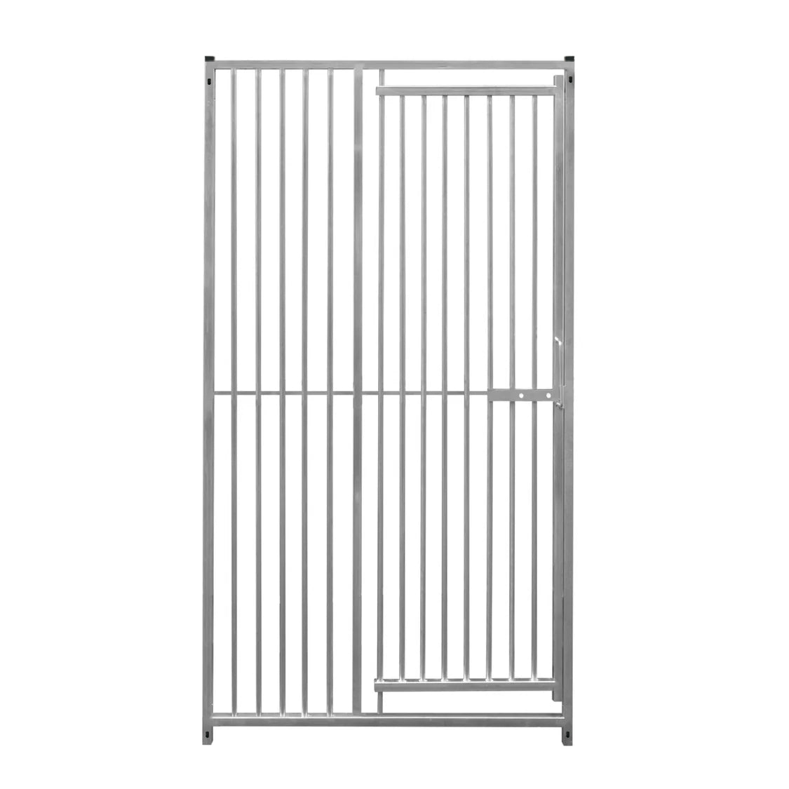 1m Dog Run Panel With Door – 5cm Bar Spacing - Used - Acceptable