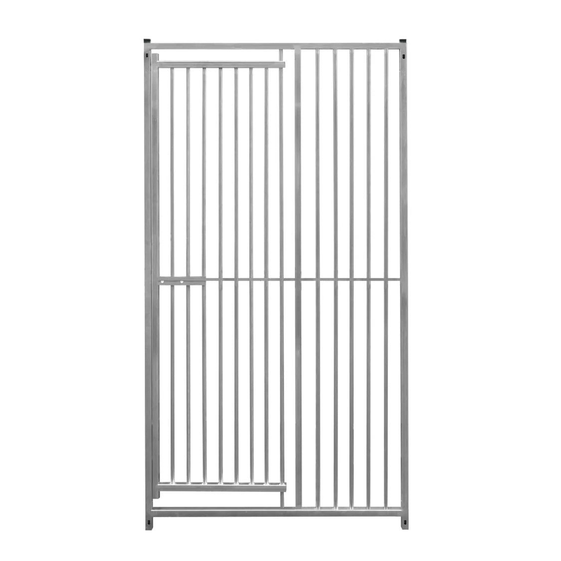 1m Dog Run Panel With Door – 5cm Bar Spacing - Used - Acceptable