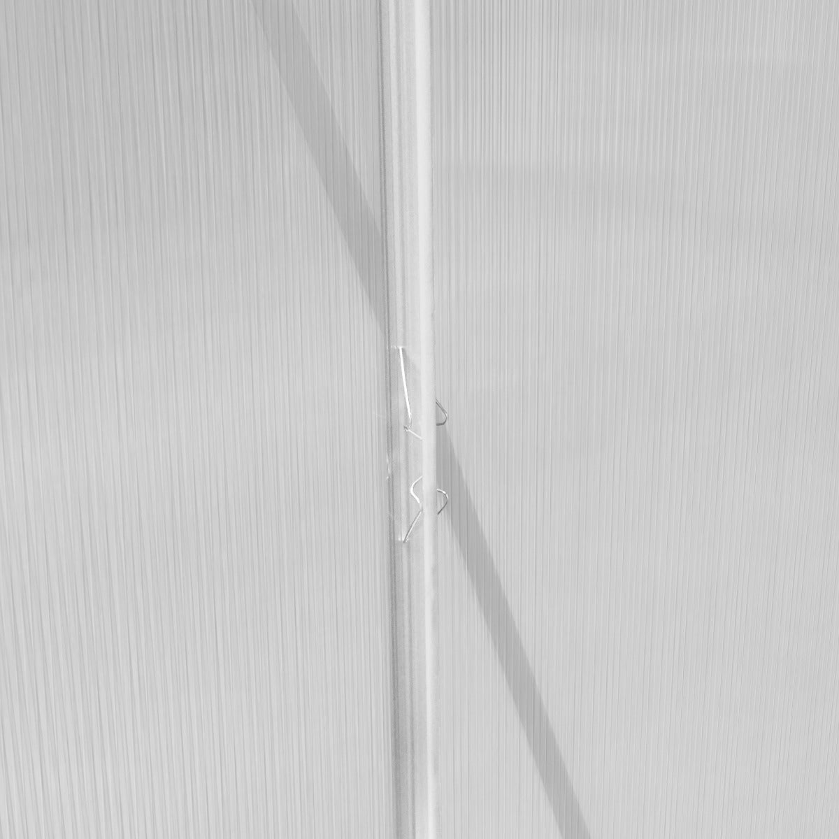 Polycarbonate Greenhouse Frame Only 6ft x 10ft – Silver - Used - Very Good