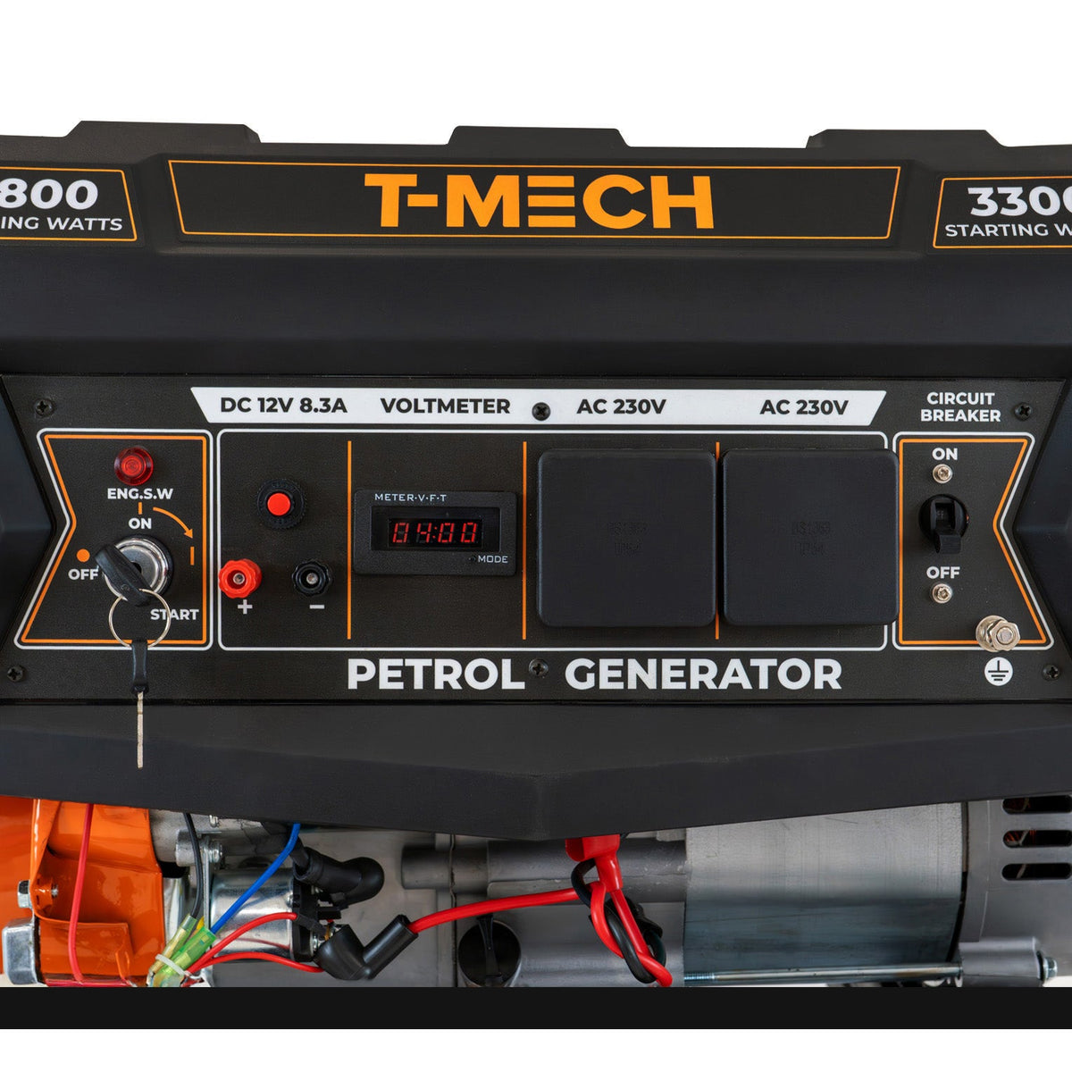 T-Mech Portable Petrol Generator - Like New