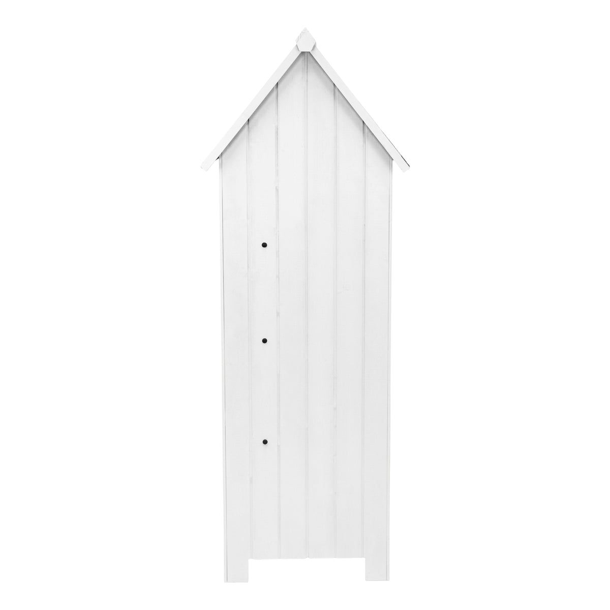 Wooden Garden Shed - White - Like New