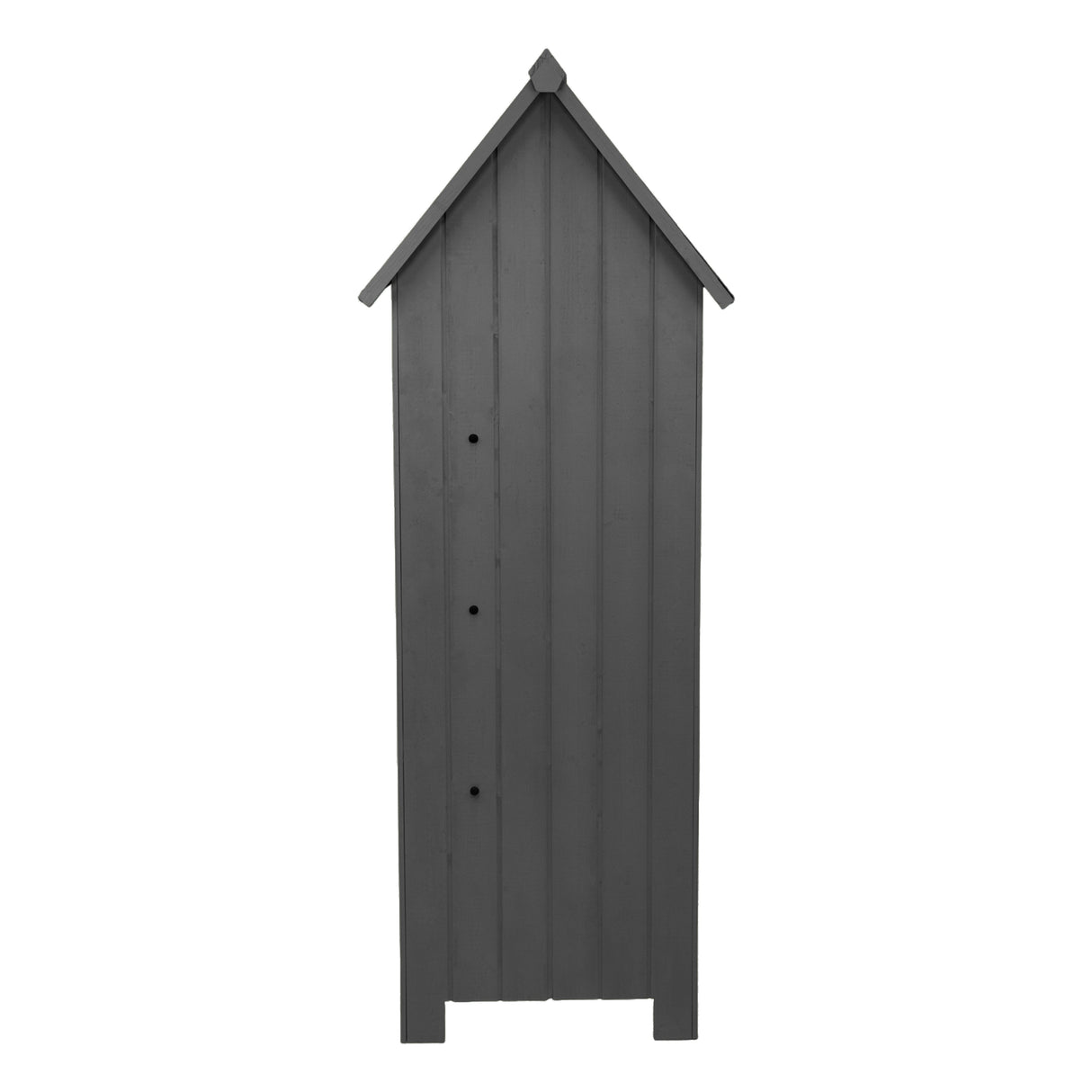 Wooden Garden Shed - Dark Grey - Used - Good