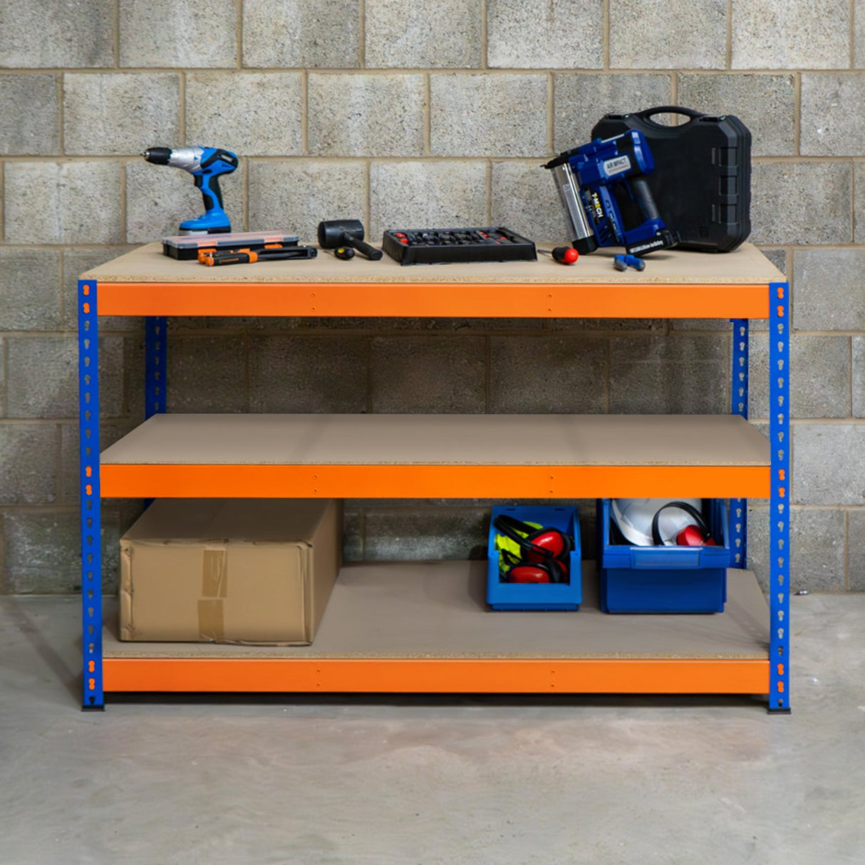S-Rax Workbench Additional Shelf - 180cm x 60cm - Used - Good