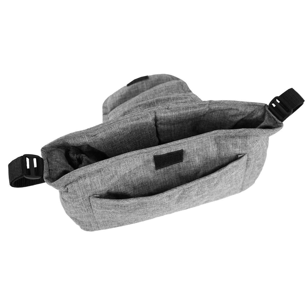 Pet Stroller Caddy Bag - Woven Grey - Used - Acceptable