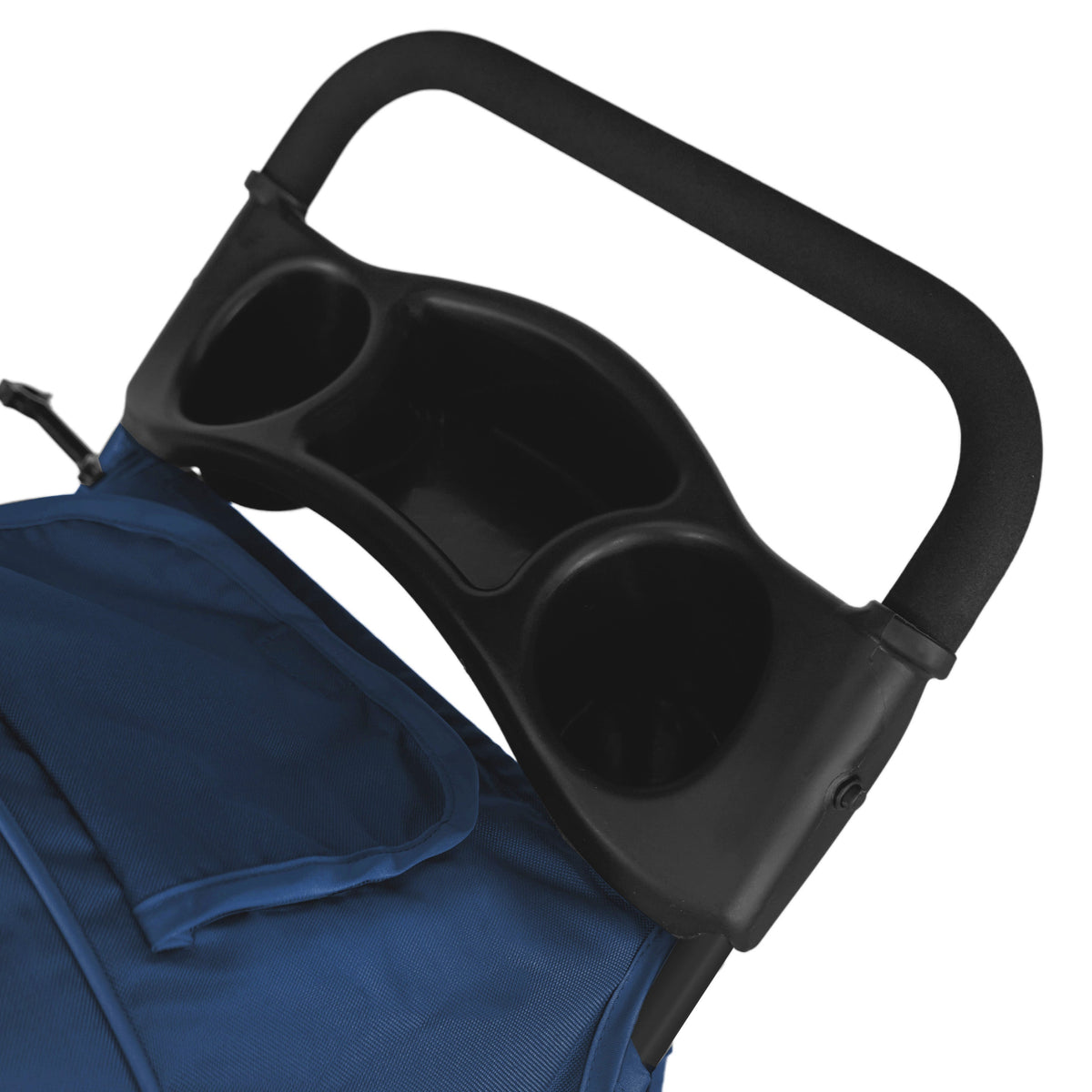 Pet Stroller with Rain Cover & Caddy Bag - Navy Blue - Used - Acceptable