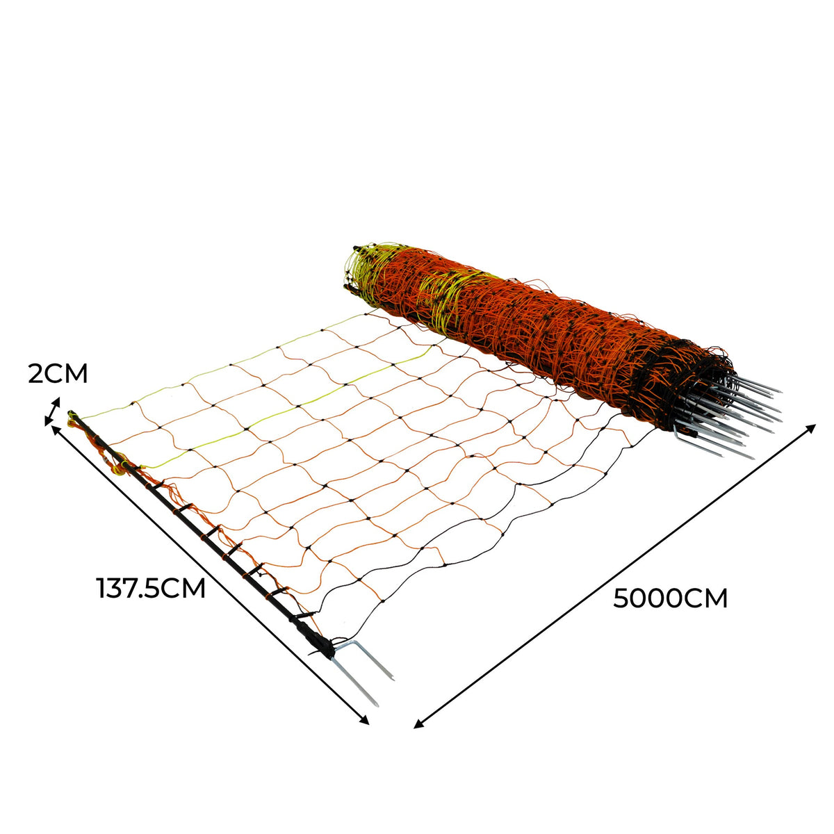 Electric Poultry Netting - 50m - Like New