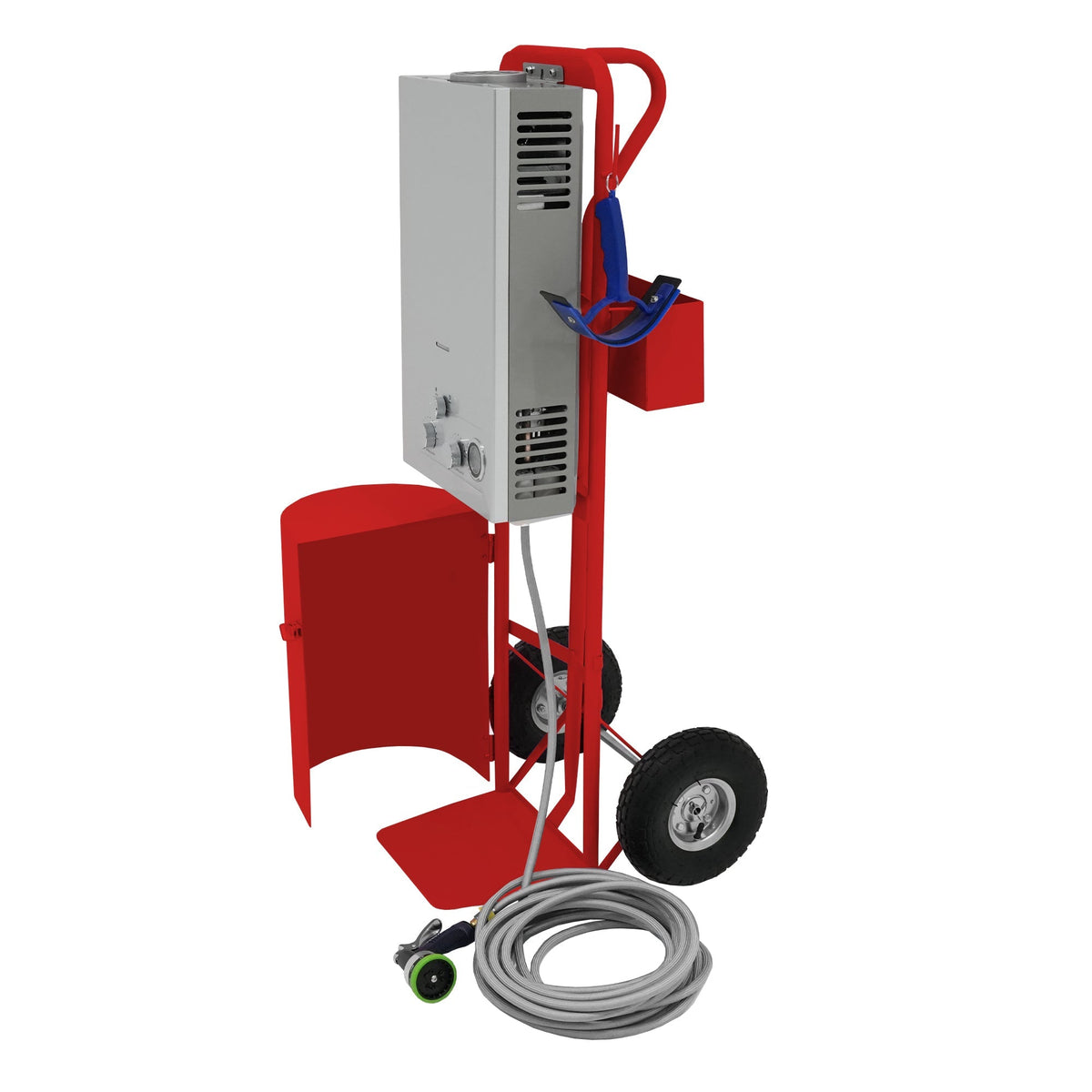 Deluxe Portable Horse Shower - Red - Like New