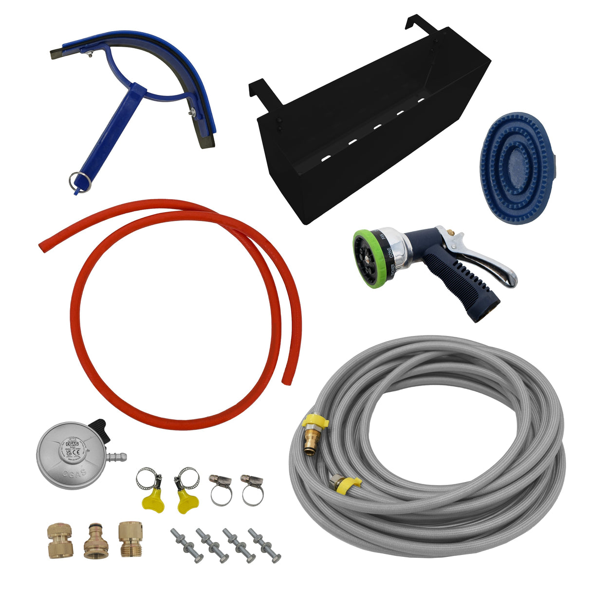 Deluxe Portable Horse Shower - Black - Like New