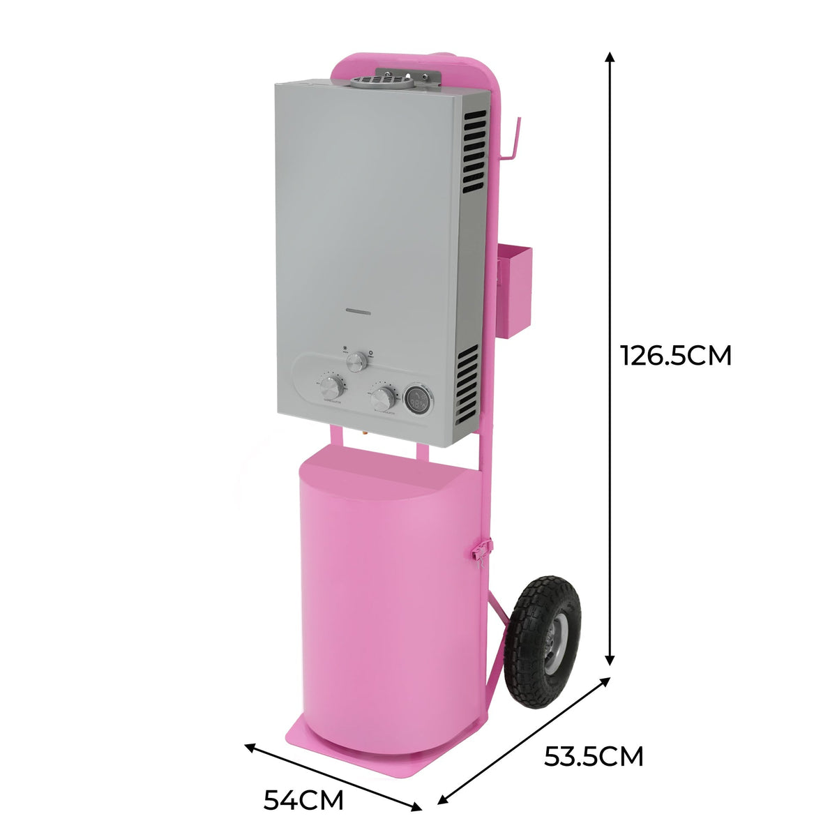 Deluxe Portable Horse Shower - Pink - Like New