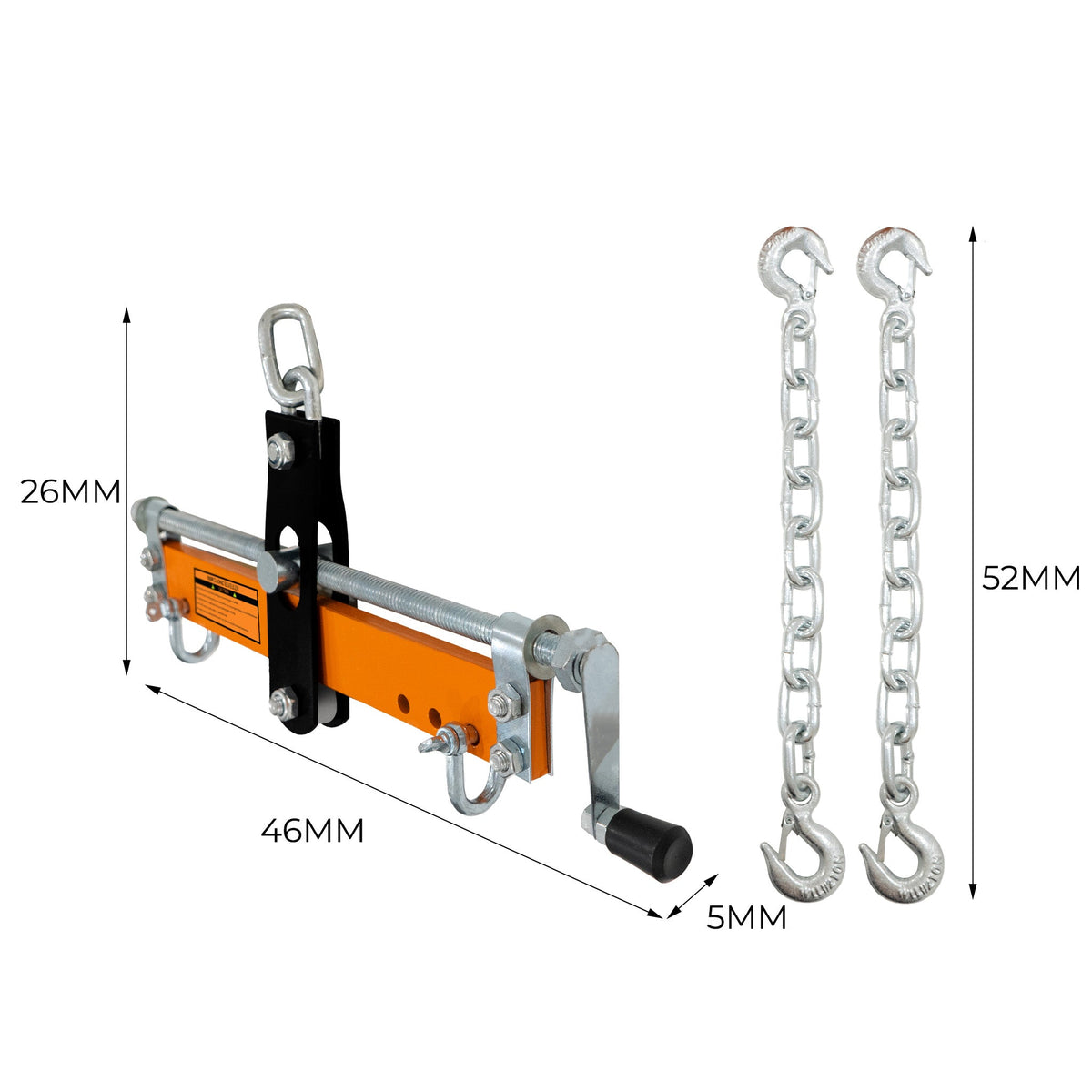 Engine Crane 1 Tonne & Load Leveller - Like New