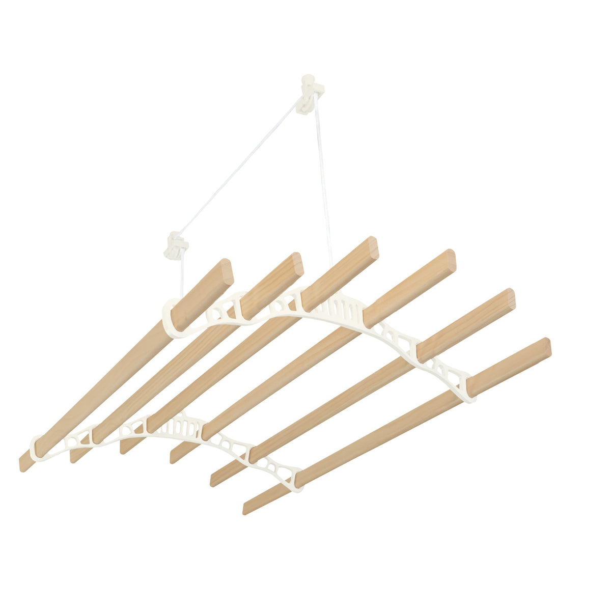 Clothing Airer Ceiling Pulley - Ivory - 1.4m - Used - Acceptable