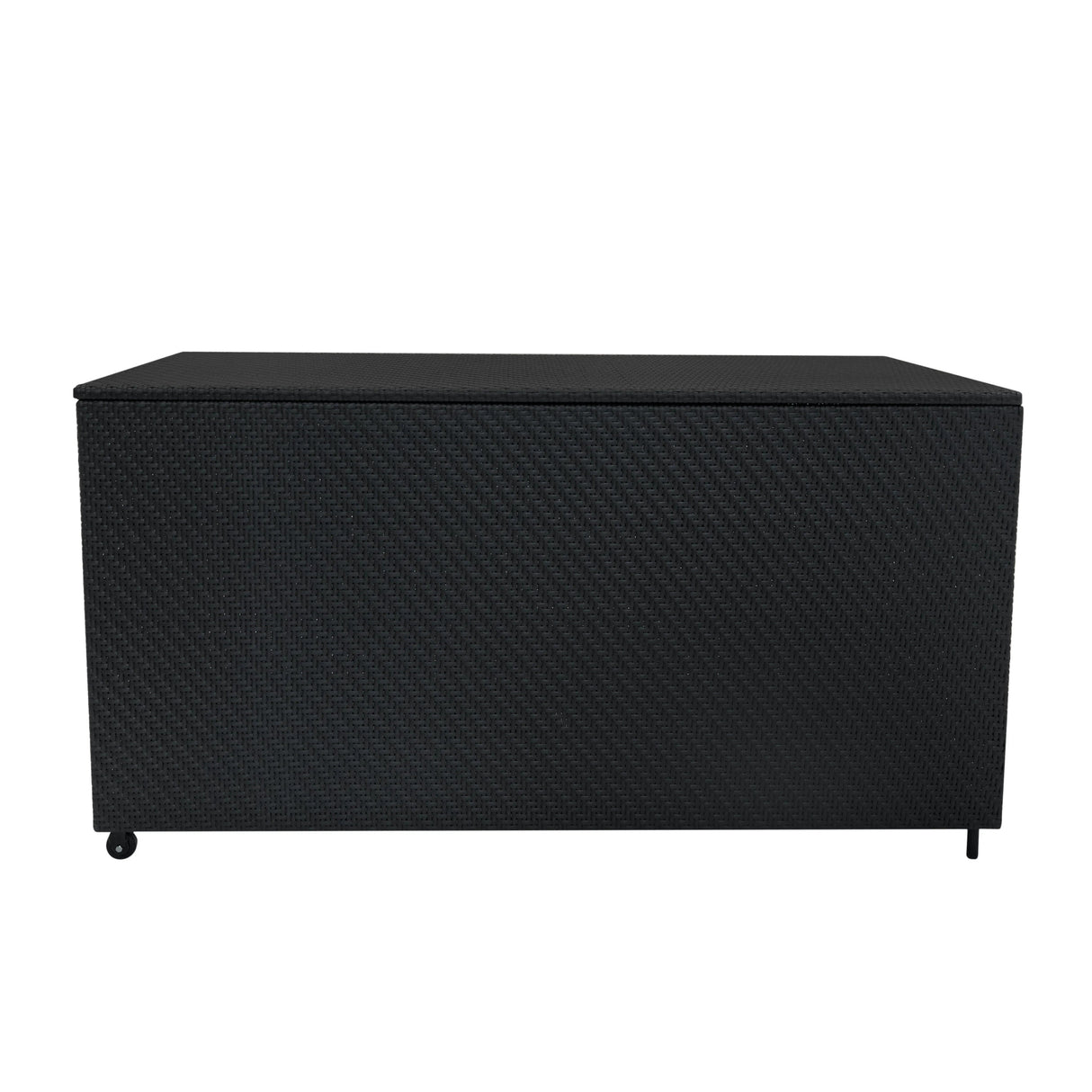 Rattan Storage Box 700L - Black - Used - Good